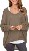 ZANZEA Off The Shoulder Batwing Top - Casual Oversized Pullover Shoes