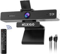 NexiGo Zoom Certified N950P 4K Zoomable Webcam - Remote Control