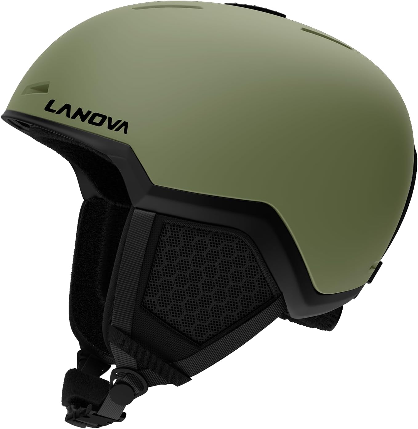 LANOVAGEAR Ski Helmet - 8 Vent Adjustable Fit!