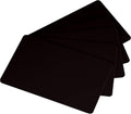 Pack of 500 Black CR80 PVC Cards 30 mil - Bulk ID & Craft Cards