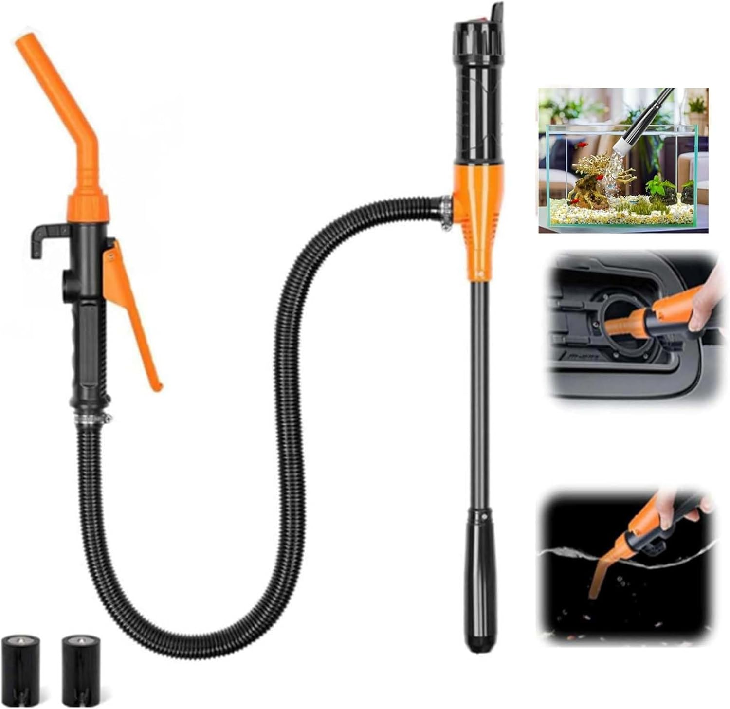 Easy Transfer with Portable Battery Pump