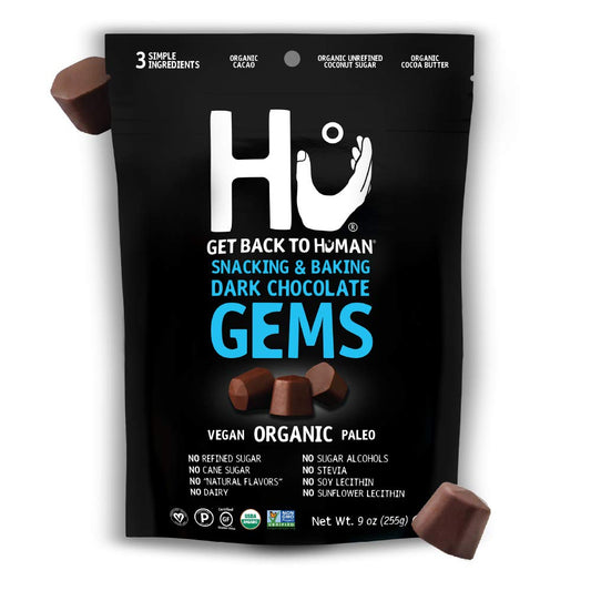 Hu Gems Chocolate Chips Vegan Snacks for Baking and Snacking