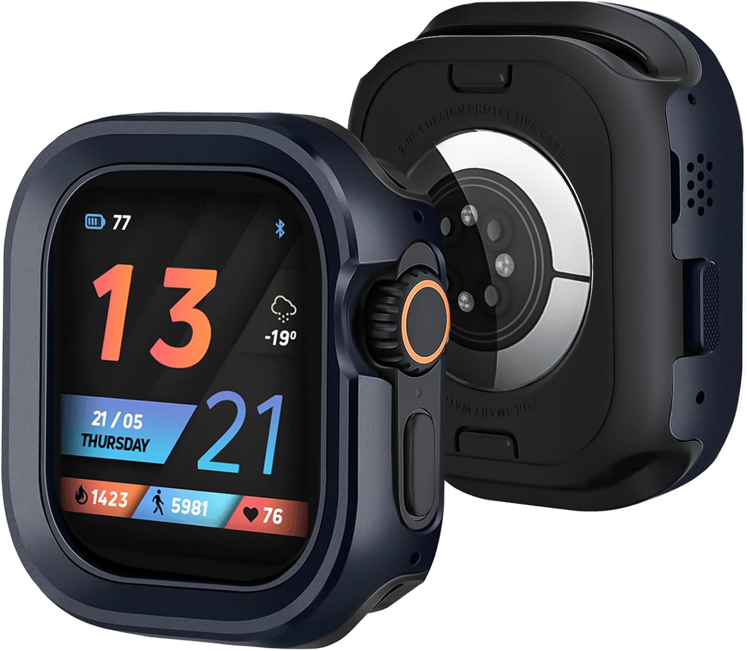 SDOCEBF Apple Watch Ultra 3 2 Bumper Case Screen Protector