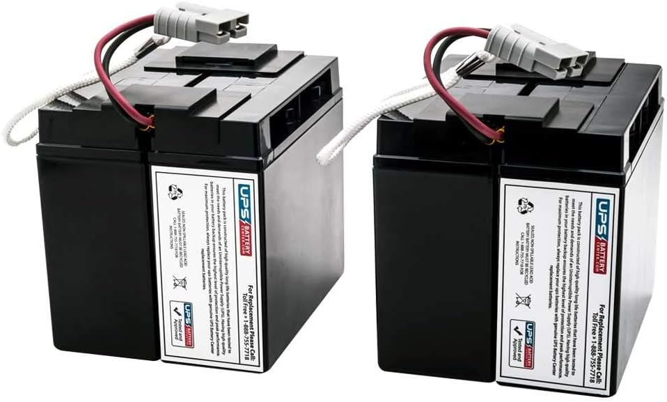New Battery Set for APC Smart UPS 2200VA SU2200NET Replacement
