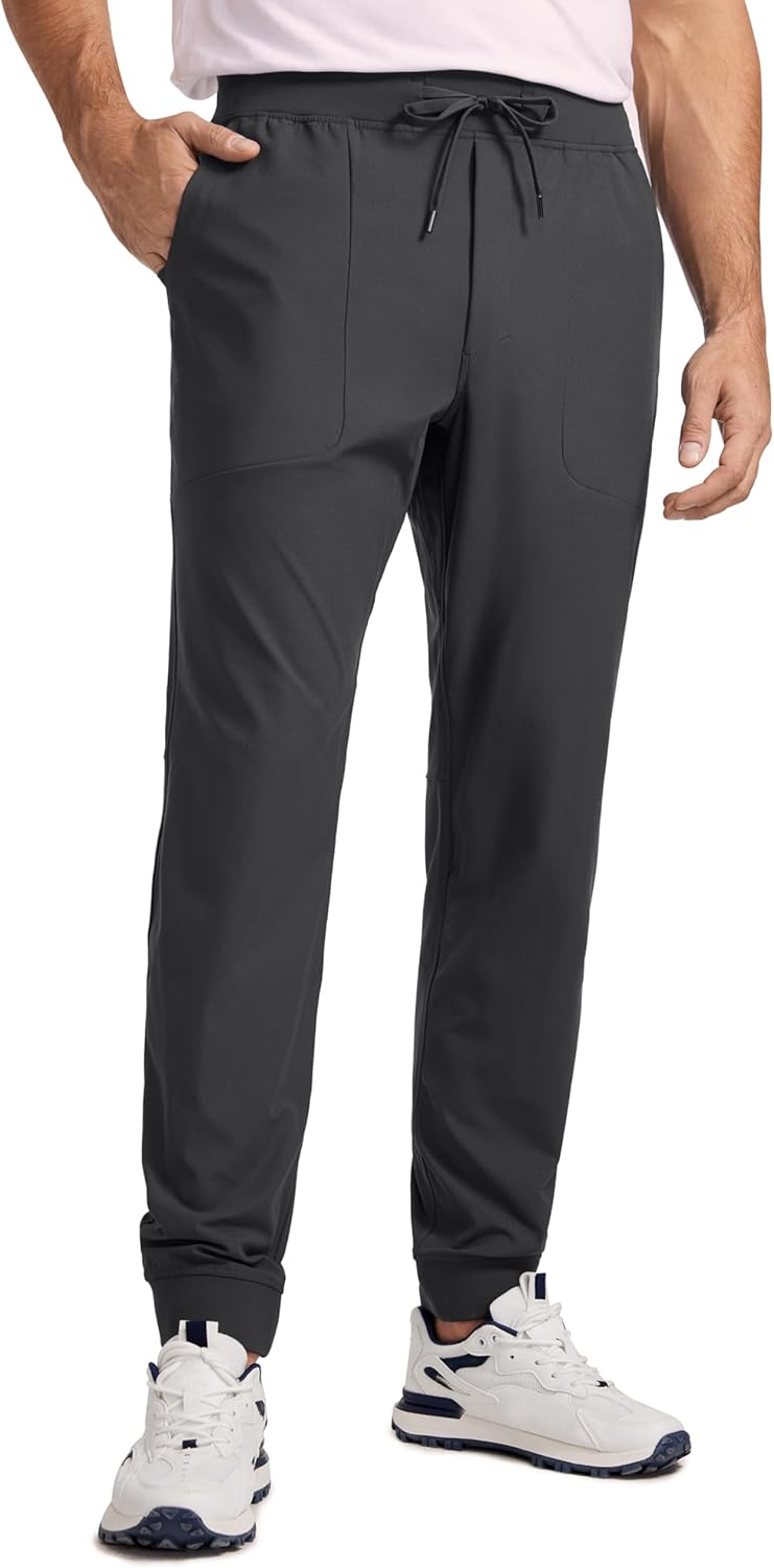 CRZ YOGA All Day Comfy Golf Joggers for Men - Perfect Fit