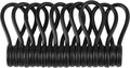 Magnetic Cable Ties Reusable 10 Pack - Strong Rubber Twist Cords
