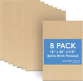 3 mm Baltic Birch Plywood Sheets for Crafting and Woodworking