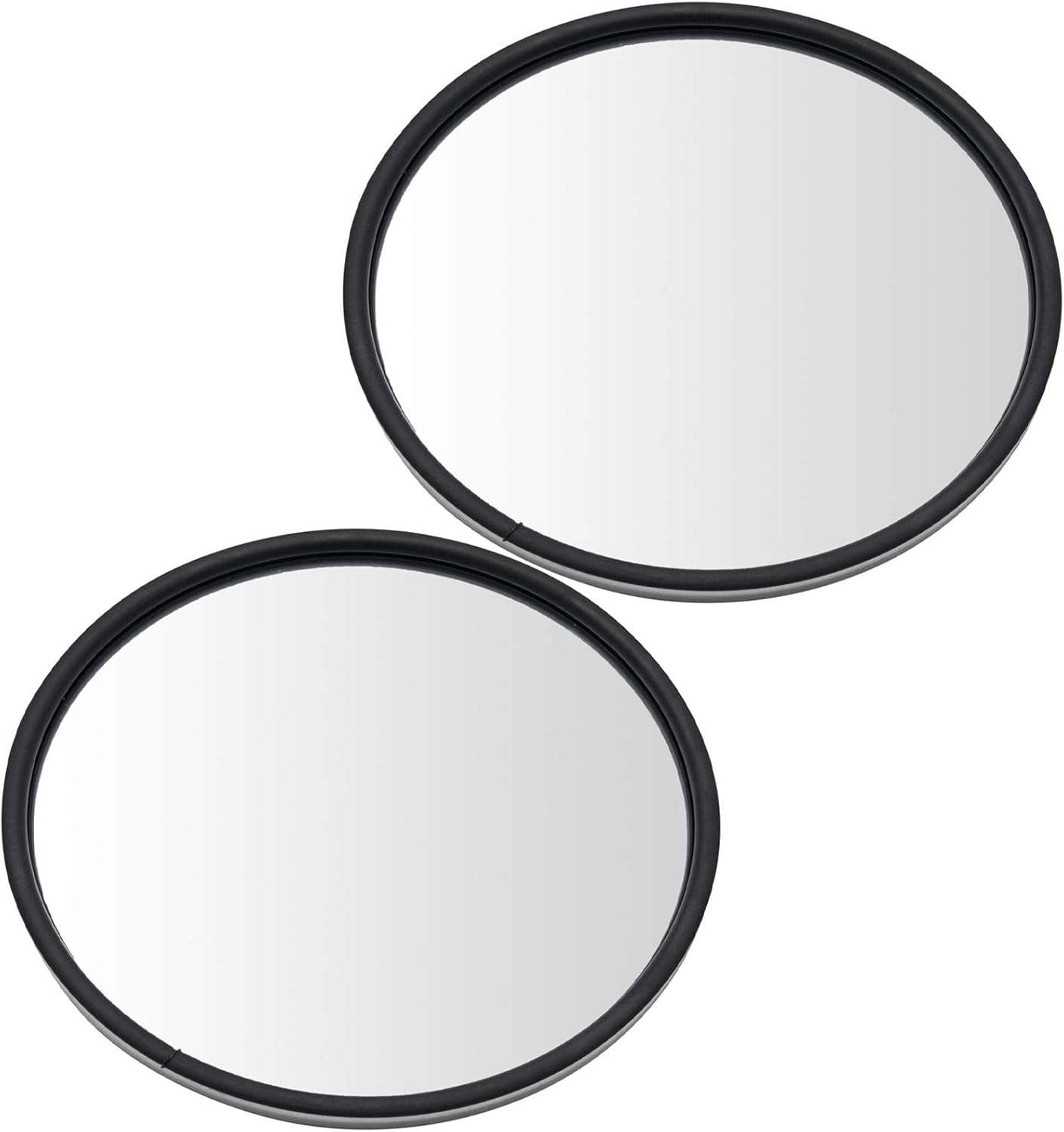 TRQ 8.5 in Round Convex Mirror Pair with Mounting Bracket