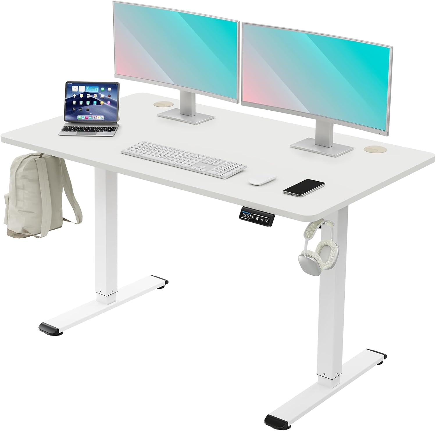 Height Adjustable Electric Standing Desk for Quick Assembly