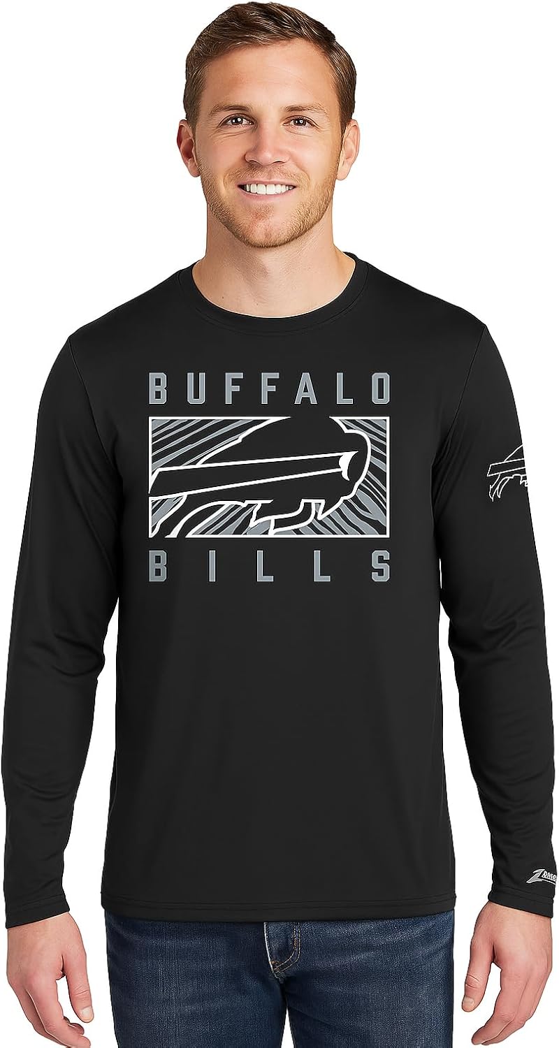 NFL Men's Long Sleeve Team Graphic T-Shirt for Ultimate Fans