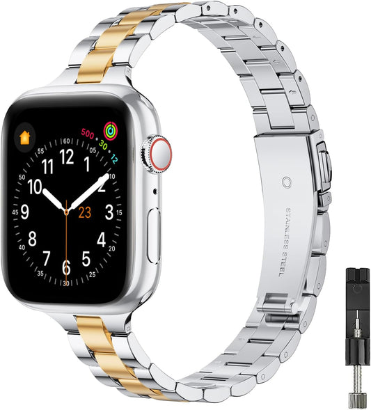 Premium Stainless Steel Apple Watch Band by OMIU