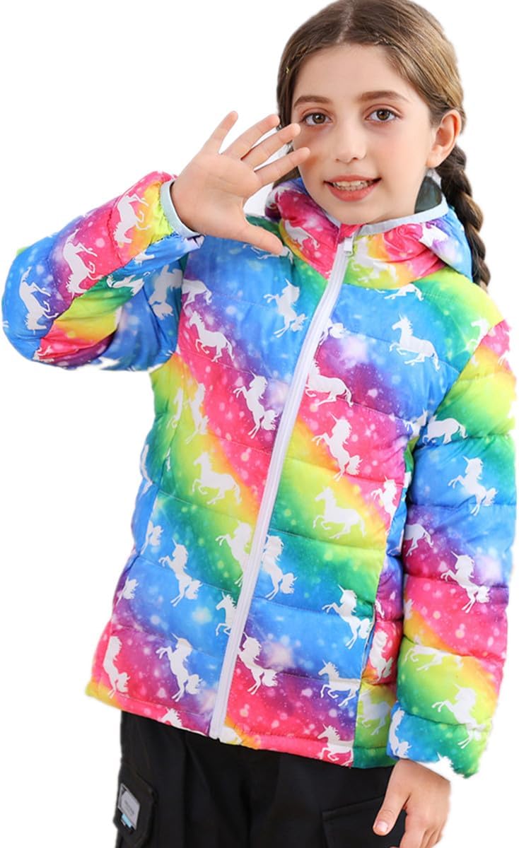 Lovekider Hooded Puffer Jacket for Girls - Warm & Stylish