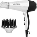 REVLON Volume Booster Hair Dryer with Diffuser - Fast, Low-Frizz