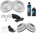 Front & Rear Brake Pad and Rotor Kit for 2000-2005 Ford Super Duty