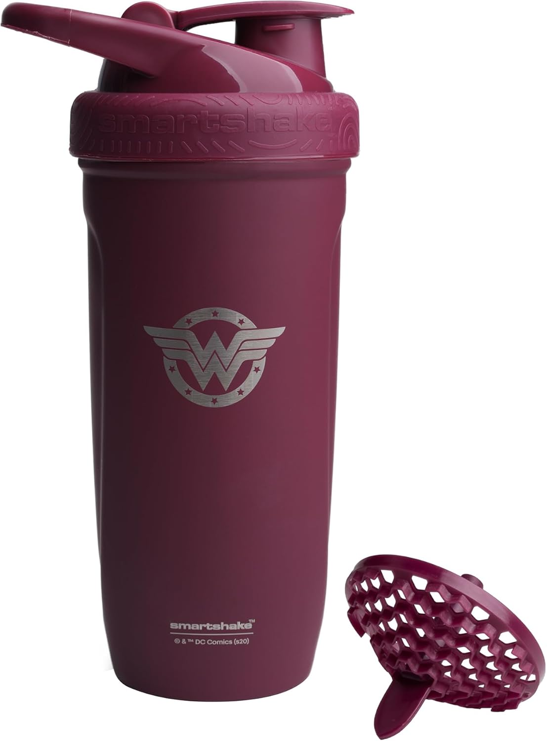 Wonder Woman Steel Shaker - Leakproof Protein Cup
