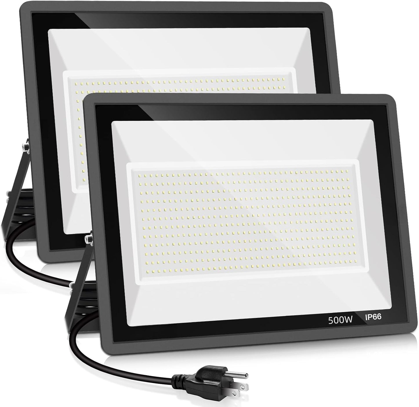 YANYCN 500W LED Flood Light Outdoor - Super Bright 58600LM