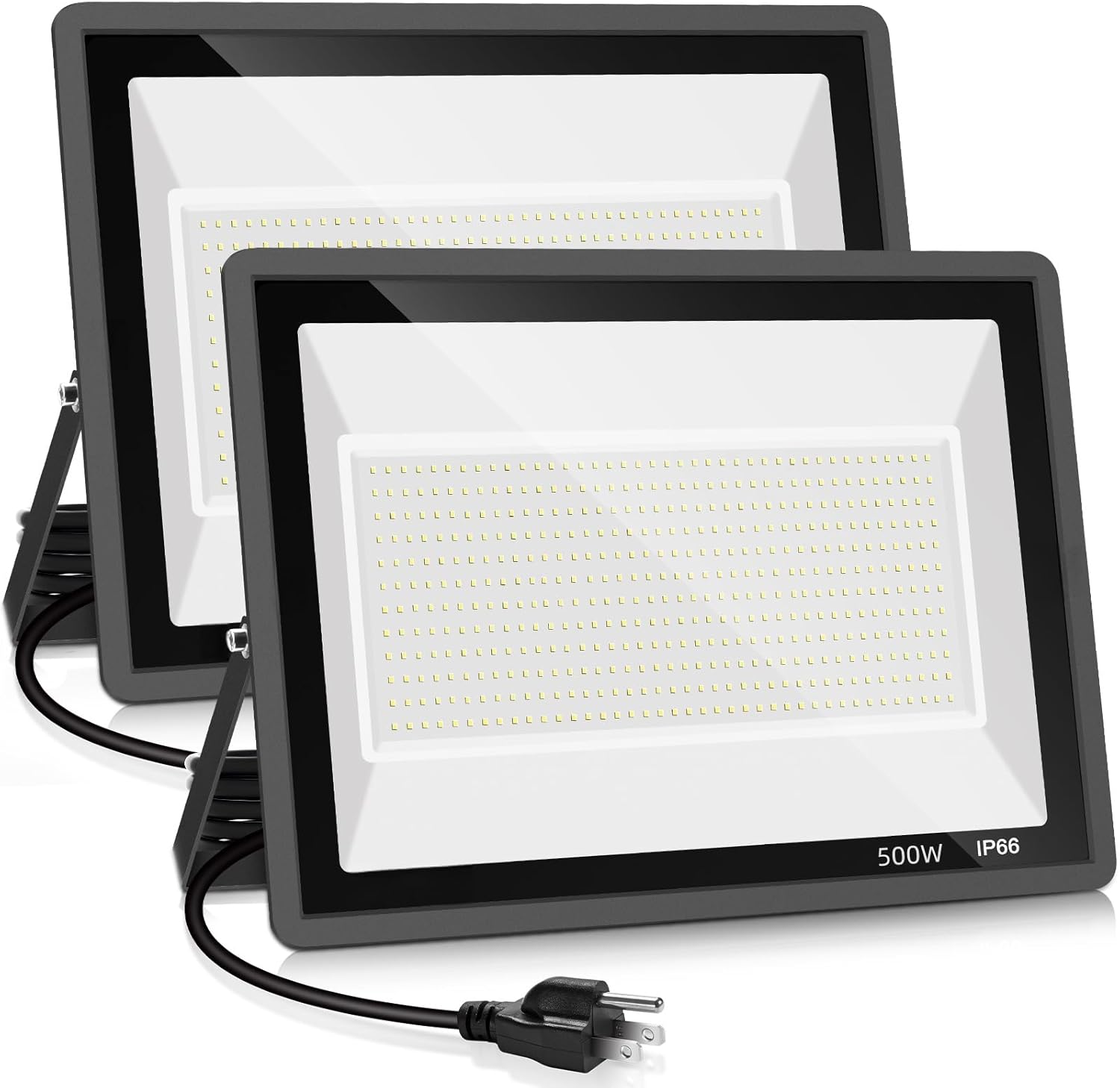 YANYCN 500W LED Flood Light Outdoor - Super Bright 58600LM