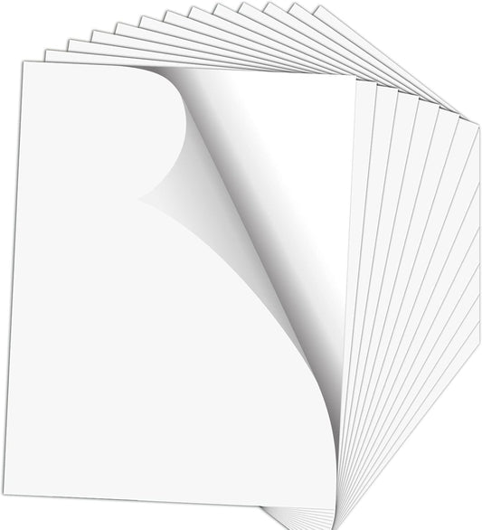 Glossy Waterproof Sublimation Stickers - 20 Pcs