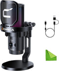 COMICA EJoy Uni (D) Black USB Condenser Microphone - Studio Quality