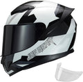Full Face Motorcycle Helmet WS-607 DOT Approved - Lightweight Safety 1