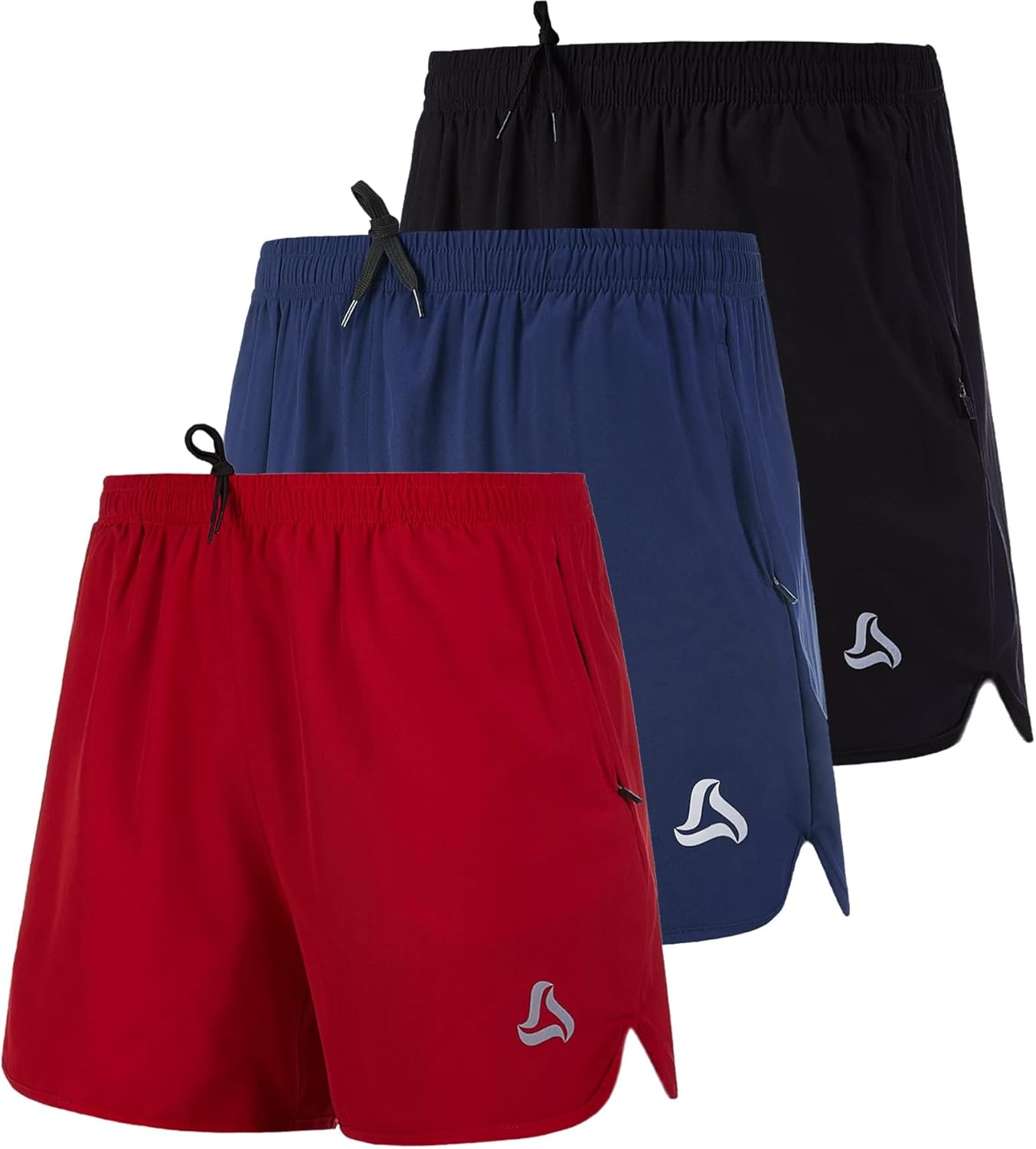 SILKWORLD Men's Running Stretch Quick Dry Shorts for Active Life