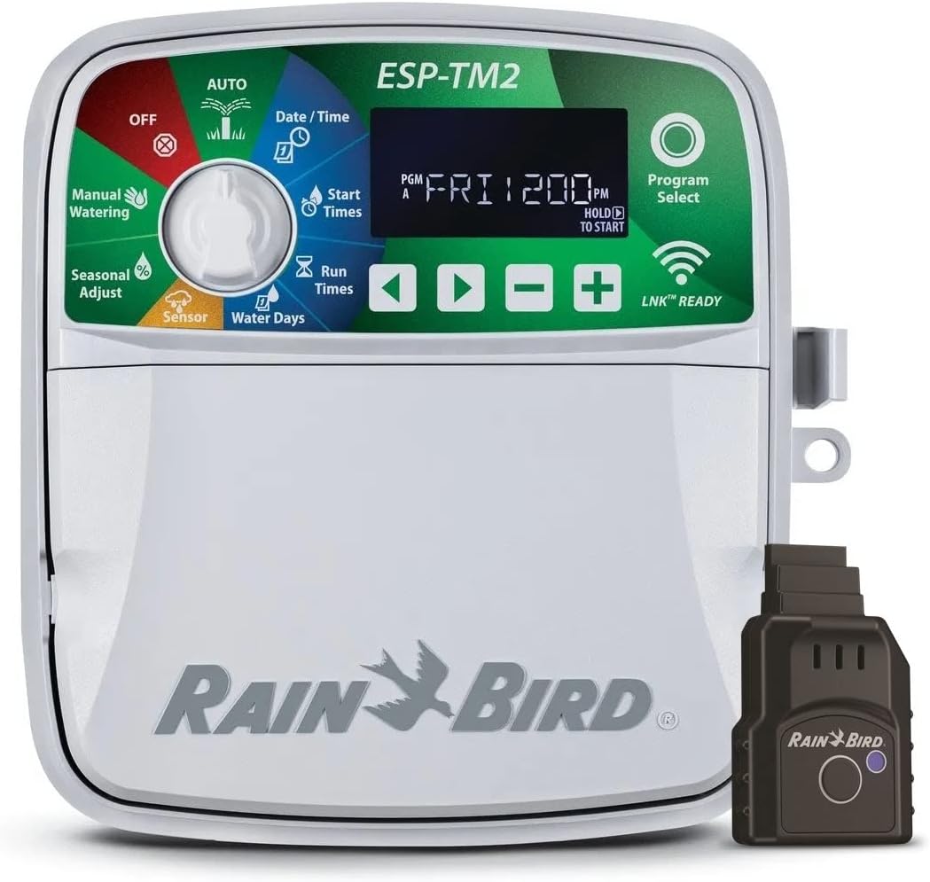 Rain-Bird ESP-TM2 WiFi Zone Controller Timer for Sprinkler Systems