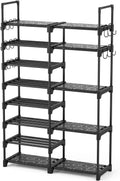 ROJASOP 8-Tier Shoe Rack Organizer for 26-32 Pairs - Tall Stackable