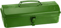 HARFINGTON Tool Box 14.2 in Hip Roof Steel Tool Chest - Portable