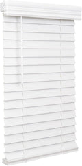 Lotus & Windoware Cordless 2 in Faux Wood Blind, 18 in x 72 in