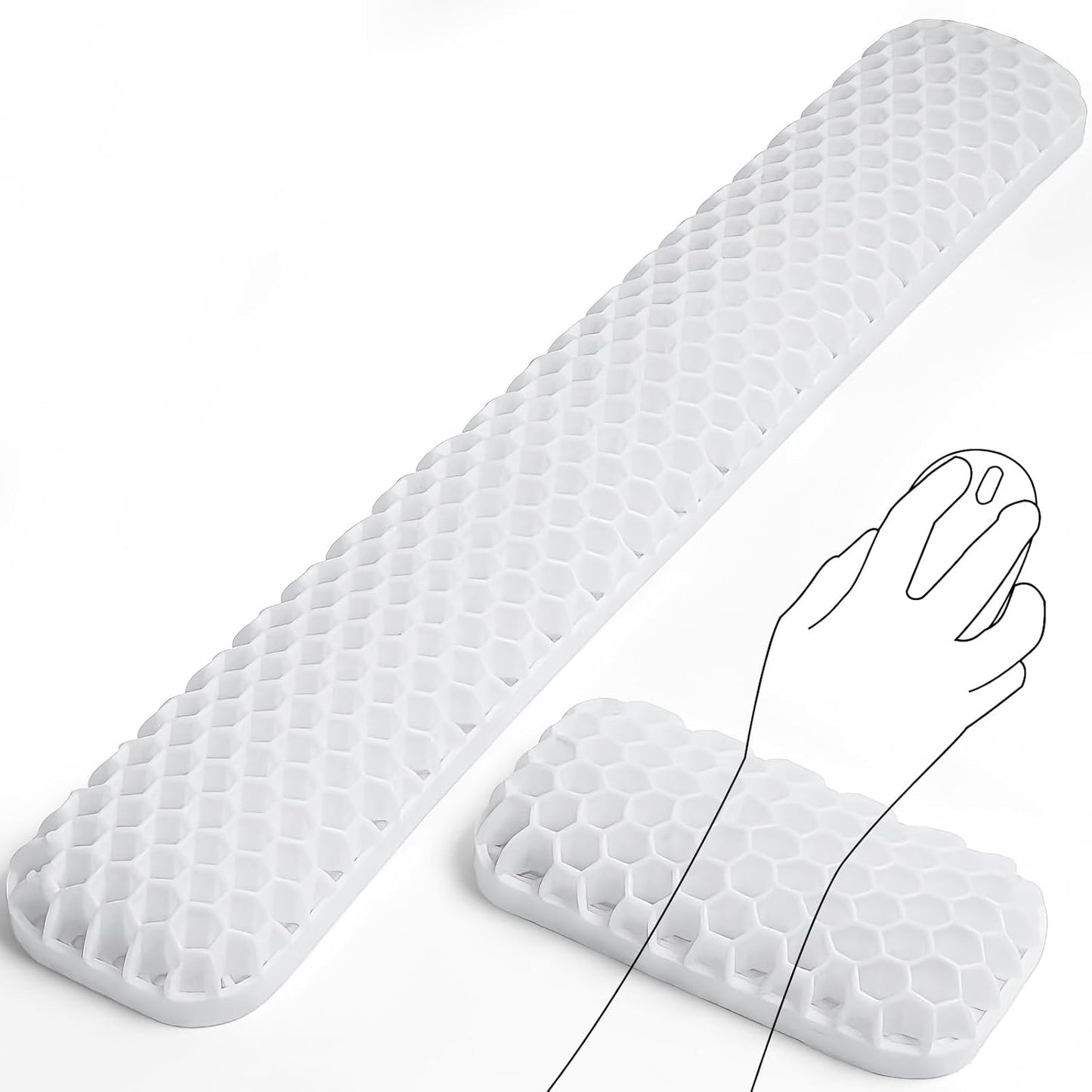Ergonomic Gel Wrist Rest Set - Upgrade Your Comfort!