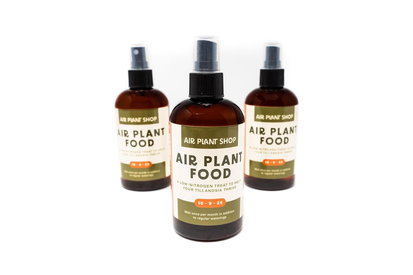 Air Plants Fertilizer in Fine Mist Spray Bottle for Growth