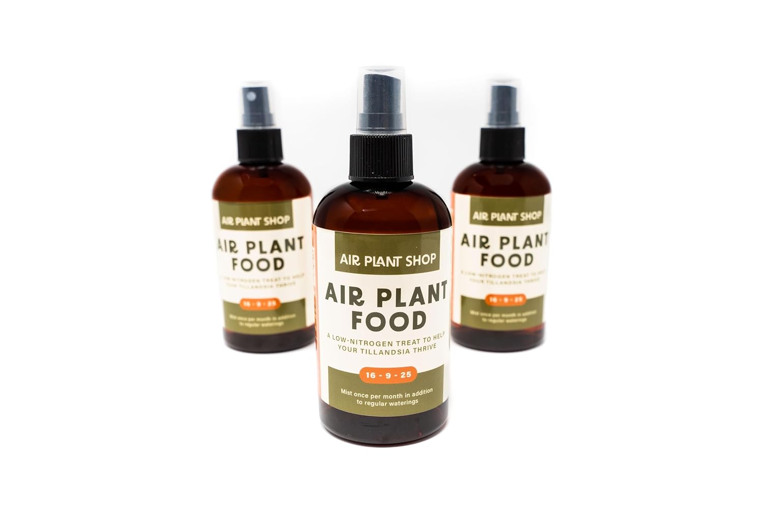 Air Plants Fertilizer in Fine Mist Spray Bottle for Growth