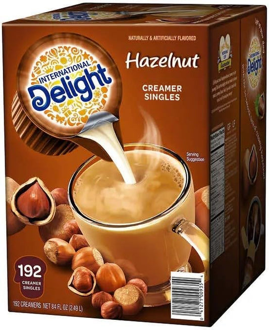 192 Hazelnut Creamer Pods for Rich Morning Brews