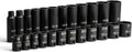 Capri Tools 3/8 in. Drive SAE Shallow and Deep Impact Socket Set