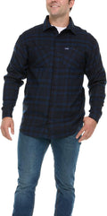 Wrangler Big and Tall Flannel Shirt for Men - Durable Outdoor