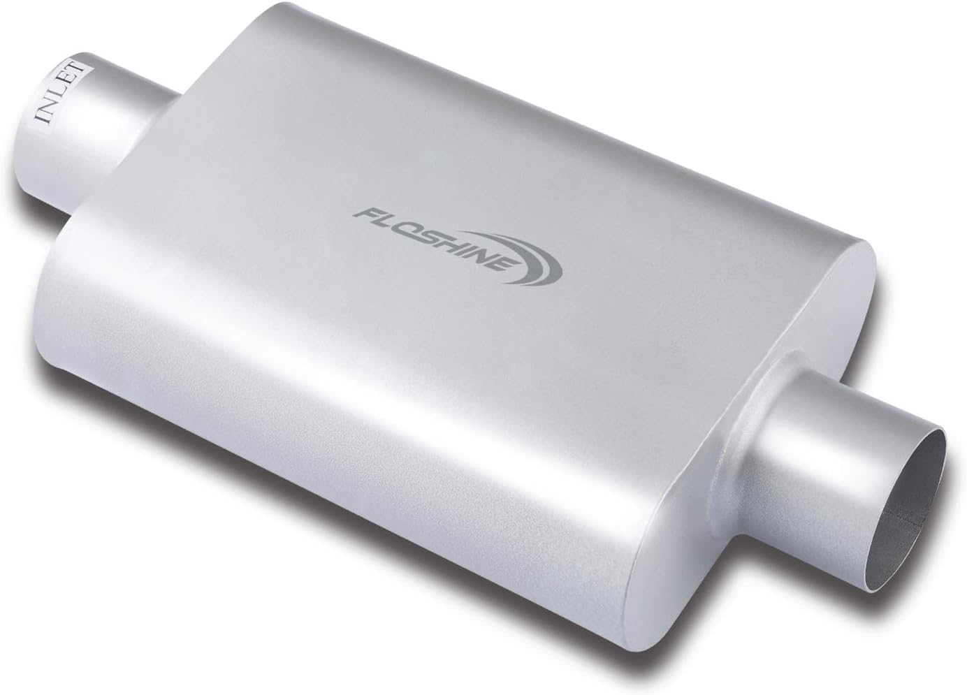 Universal Dual Chamber 3in Inlet Performance Muffler Exhaust