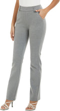 Women's Pull On Barely Bootcut Stretch Dress Pants (Style YY1J)