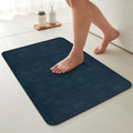 Bath Mat Bathroom Rug Non Slip Washable Thin Absorbent Quick Dry 20in