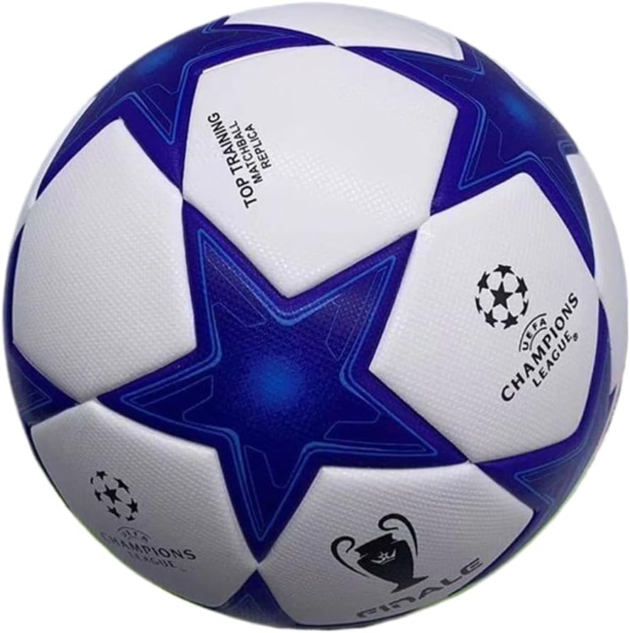 League Soccer Ball Size 5 and 4 with Seamless Stitching