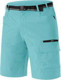 TACVASEN Men's Summer Outdoor Shorts Quick Dry Cargo (Style 13D1)