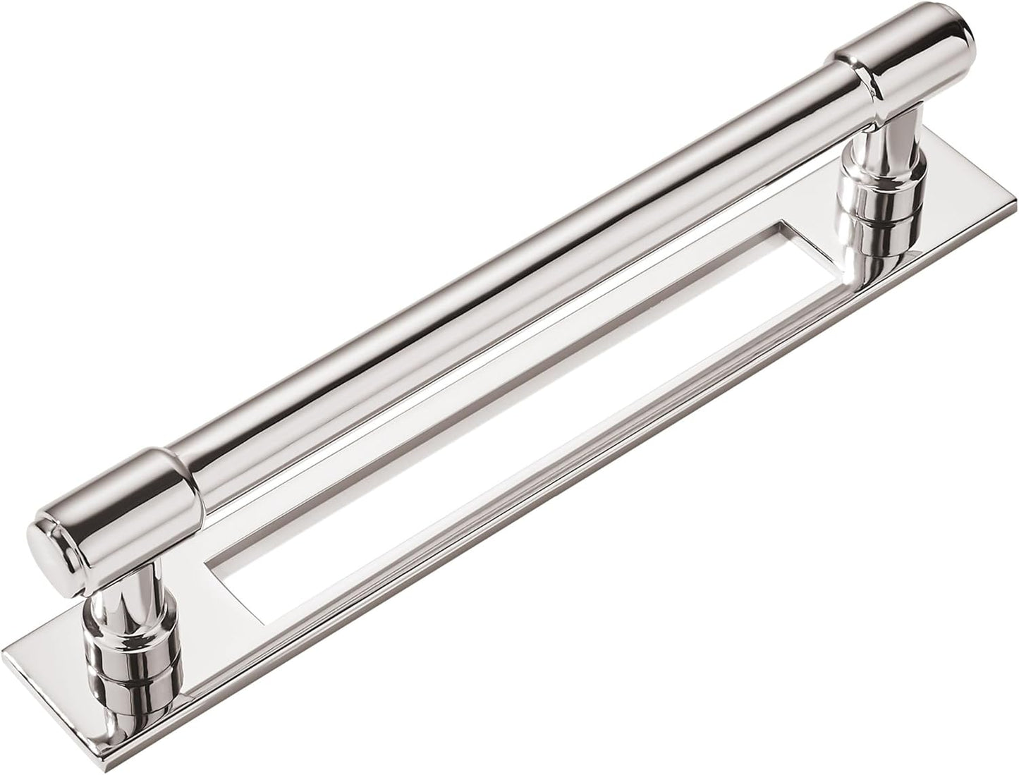 Khtumeware 5 Pack 6 Inch Polished Nickel Cabinet Pulls
