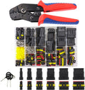 Waterproof Wire Connector Kit 711PCS 43 Sets - Crimping for 22-16AWG