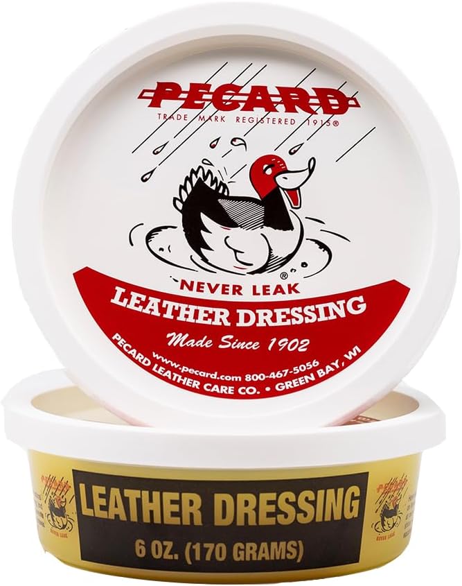 PECARD 6oz All-Purpose Leather Conditioner - Cleans, Conditions, Preserves