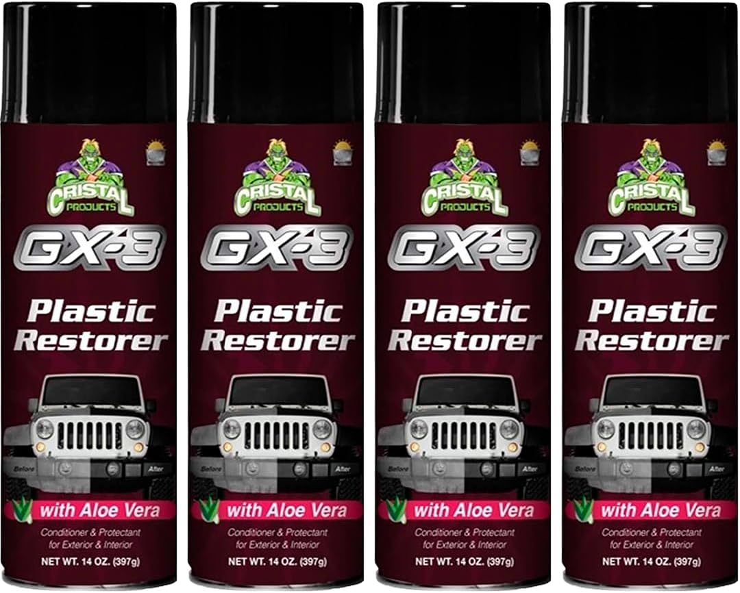 GX-3 Plastic Restorer - Ultimate Protection for Surfaces