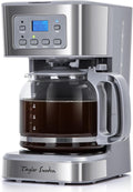Taylor Swoden 12-Cup Programmable Coffee Maker - Programmable 12-Cup