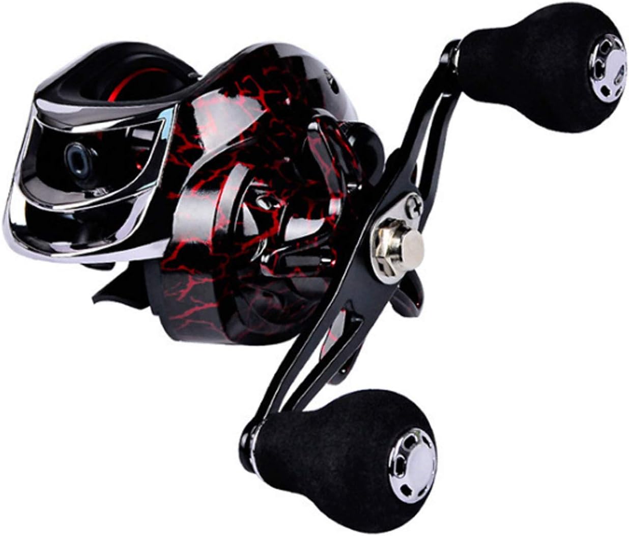 ASIYUN Baitcasting Reel: 22LB Carbon Fiber Drag & 18+1 Ball Bearings