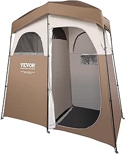 VEVOR Camping Shower Tent: Oversize Portable Privacy Shelter