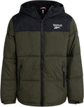 Boys Puffer Jacket Heavyweight Water & Wind Resistant - Warm Winter
