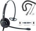 TruVoice HD-100 Wired QD Headset with Noise Canceling Microphone