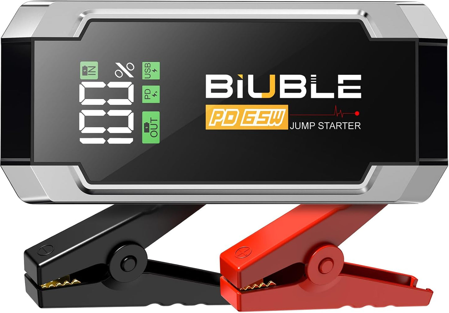 8000A Jump Starter with PD 65W Fast Charging for All Vehicles